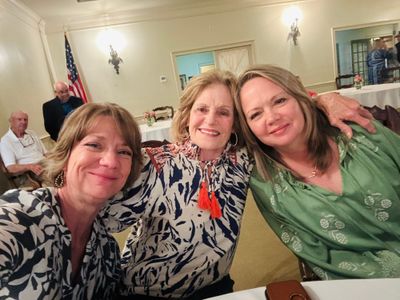 Belinda Ward, Susie Hicks, and Valerie Britt