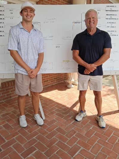 Brody Ingram Club Champion Tony Atkins Runner Up