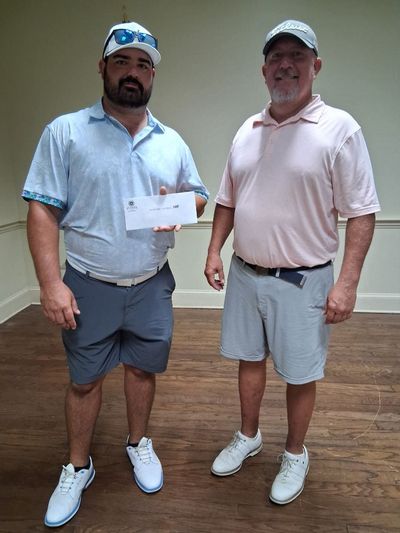 Chris Jeffrey and Trey Washington Second Flight 1st Place