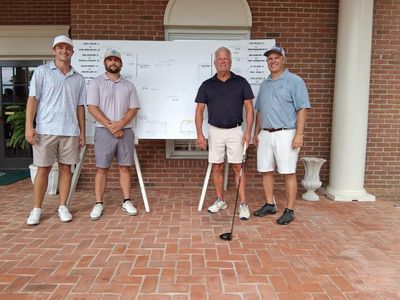 Club Championship Semi-Finalists, left to right: Brody Ingram, Hunter Jones, Tony Atkins and Ben Garrison