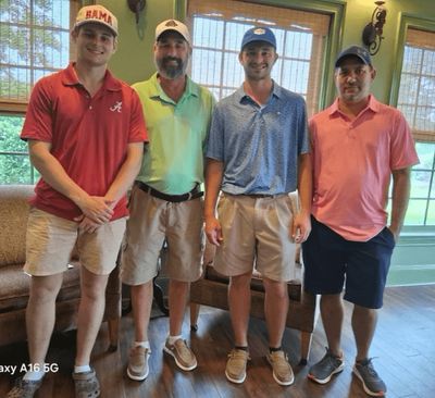 Kaden Ingram, Chris Ingram, Brody Ingram, and Anthony Sheppard