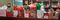 Colorful array of ornaments ready to exchange