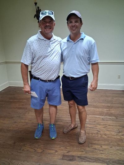 Stan Sellers and Holt Richards Second Flight 4th Place